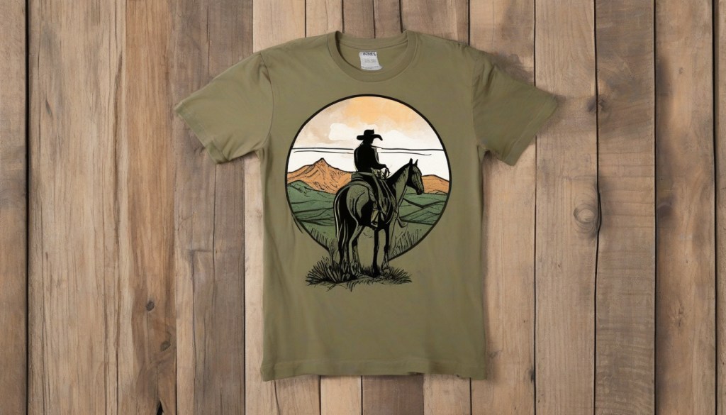 Unleash Your Wild Side: The Ultimate Cowboy Renaissance Classic Tee for True&nbsp;Fans