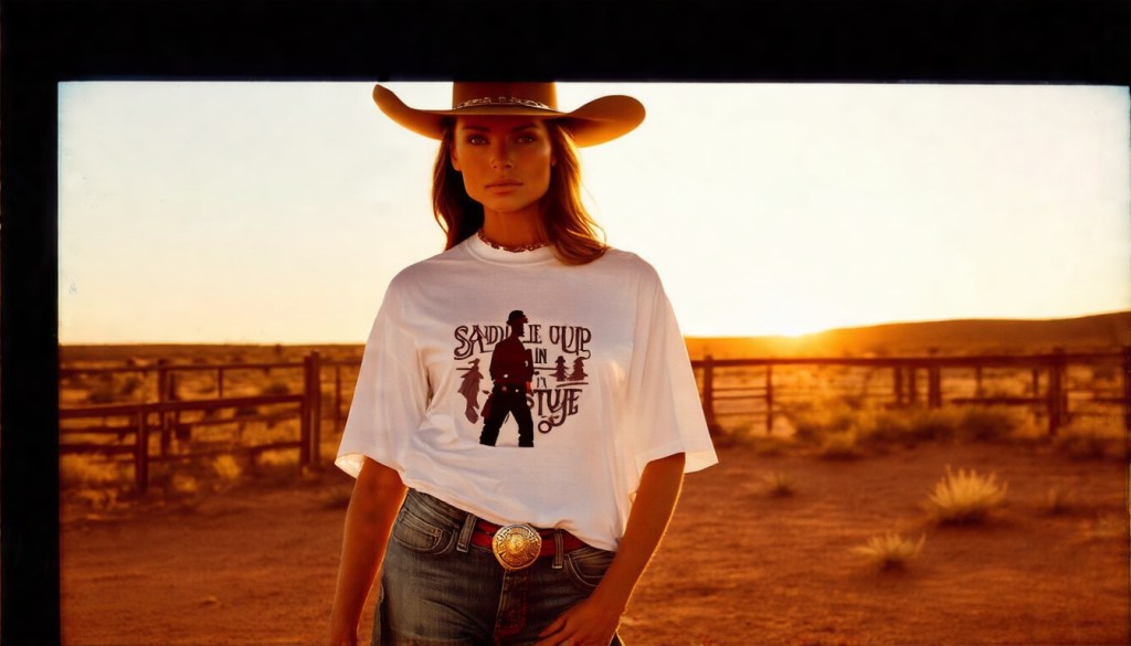 Cowboy Renaissance Desert Dust Oversized&nbsp;Tee