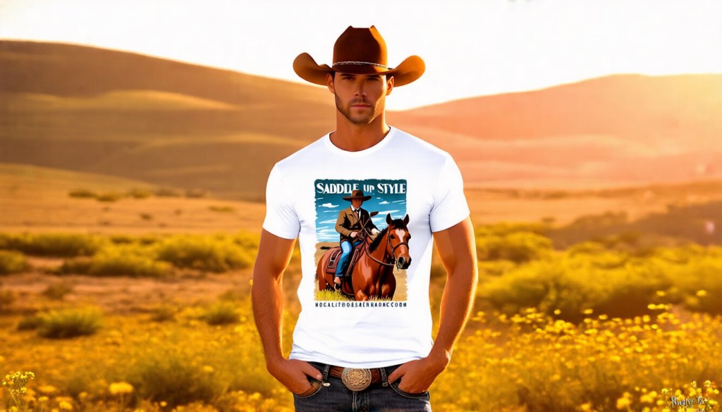 Cowboy Renaissance Frontier T-Shirt for Modern&nbsp;Trailblazers