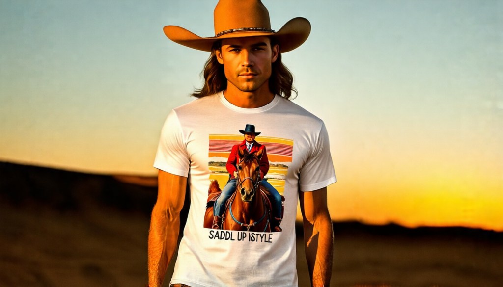 Cowboy Renaissance Heritage Graphic Tee – Organic&nbsp;Cotton