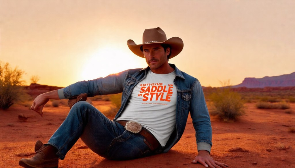 Cowboy Renaissance Mesa Mood Relaxed&nbsp;T‑Shirt