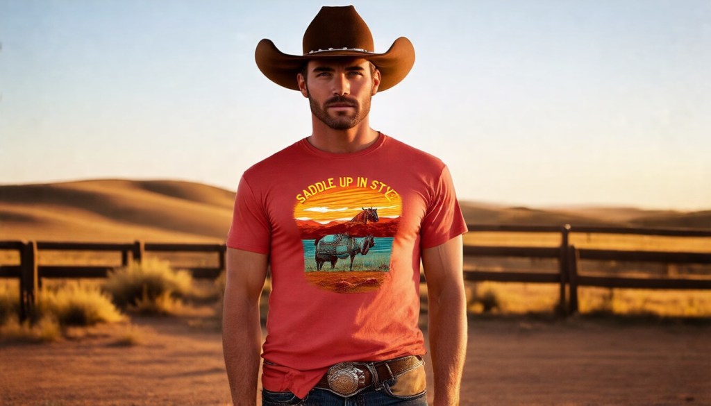 Cowboy Renaissance Prairie Pulse Trend&nbsp;Tee