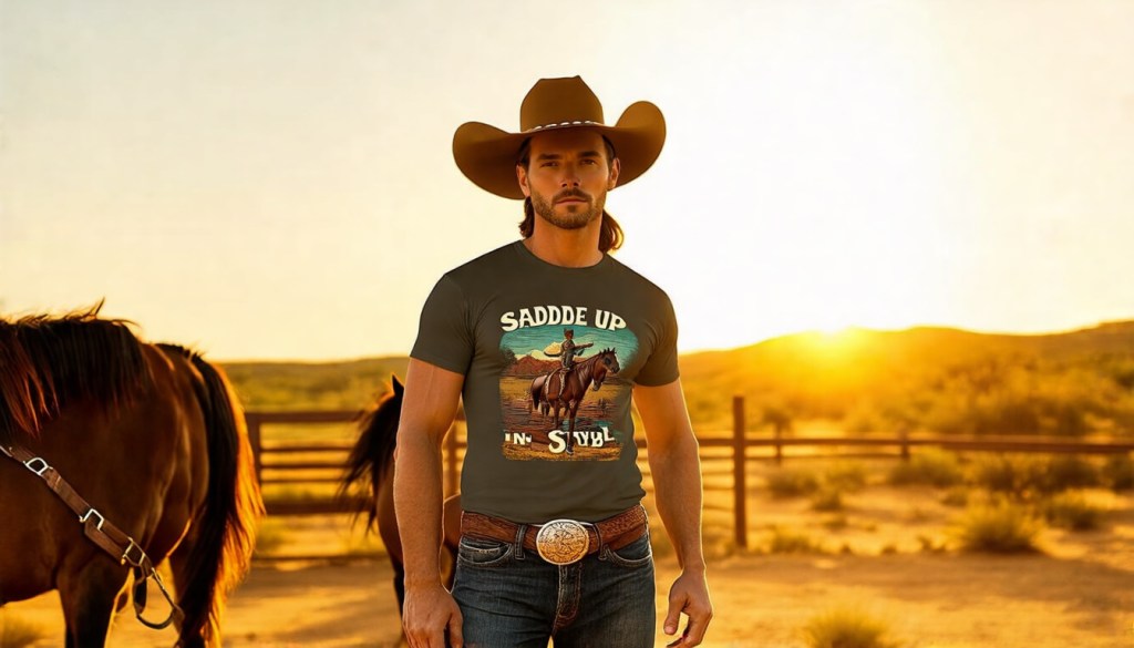 Cowboy Renaissance Sustainable Tee for Cowboy Renaissance Fans