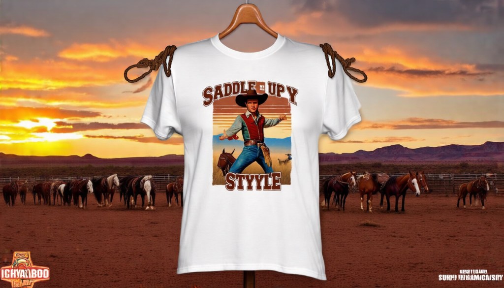 Cowboy Renaissance Western Tee for Cowboy Renaissance Fans