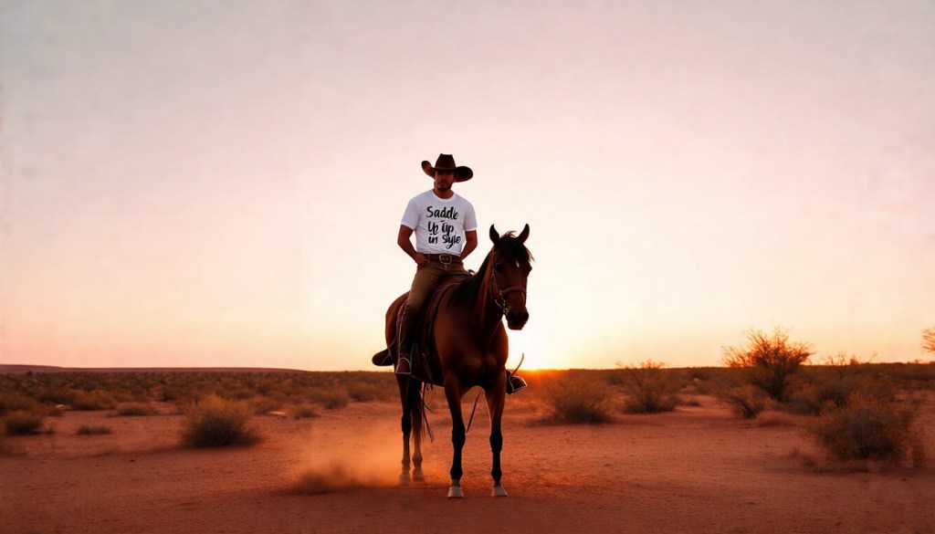 Desert Dream Cowboy Renaissance Organic&nbsp;Tee