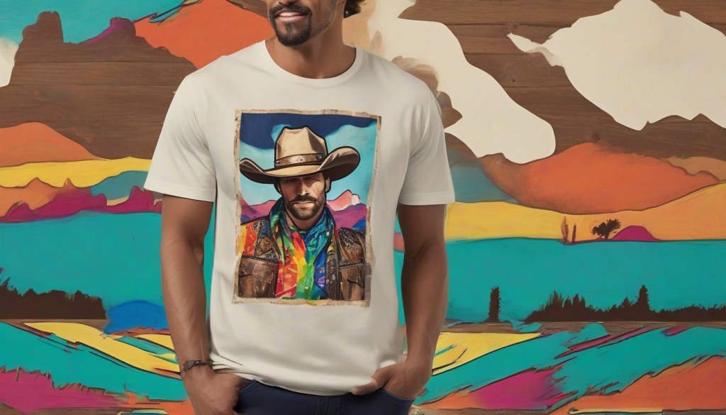 Ride the Trend: Unleashing the Style of Digital Print Cowboy&nbsp;T-Shirts