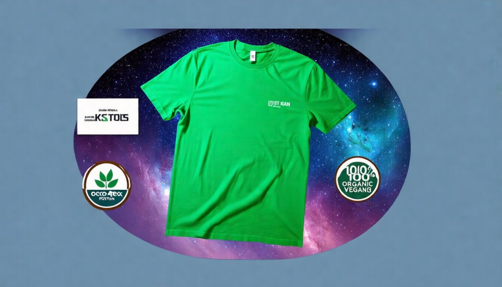 Galactic Green Organic Cotton&nbsp;T-Shirt