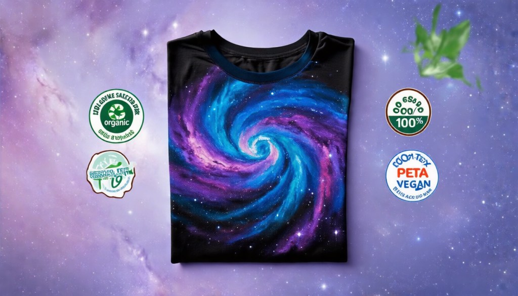 Galaxy Dye Organic Cotton&nbsp;T-Shirt