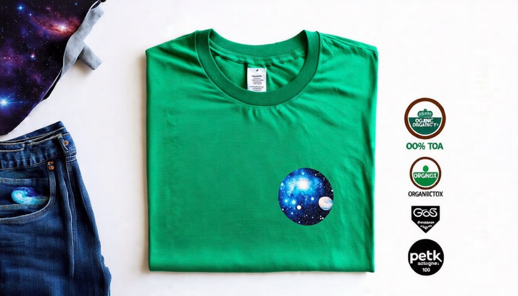 Galaxy Green Organic Cotton&nbsp;T-Shirt