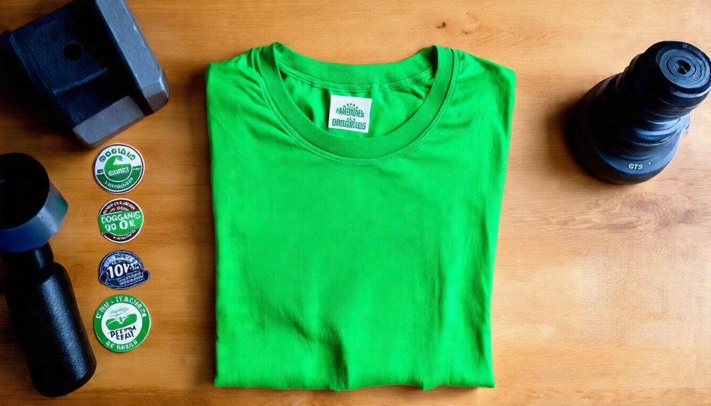 Gym Green Organic Cotton&nbsp;T-Shirt
