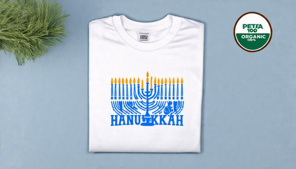 Hanukkah Hemp Organic Cotton&nbsp;T-Shirt