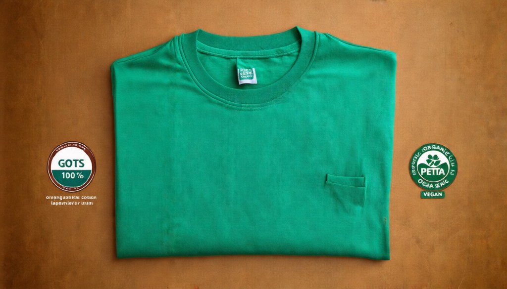 Jade Earth Organic Cotton&nbsp;T-Shirt