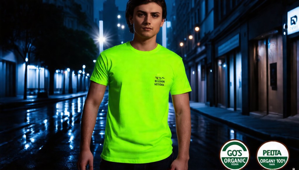 Neon Noir Organic Cotton&nbsp;T-Shirt