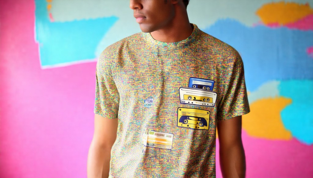 Nostalgia Bold Print&nbsp;Shirt