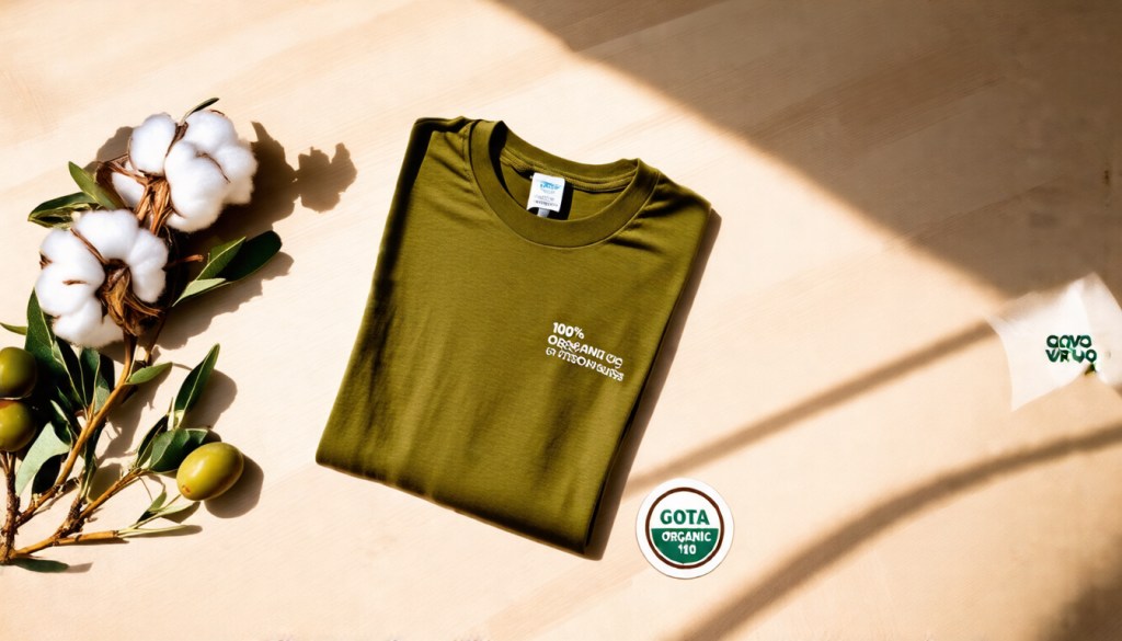 Olive Organic Organic Cotton&nbsp;T-Shirt