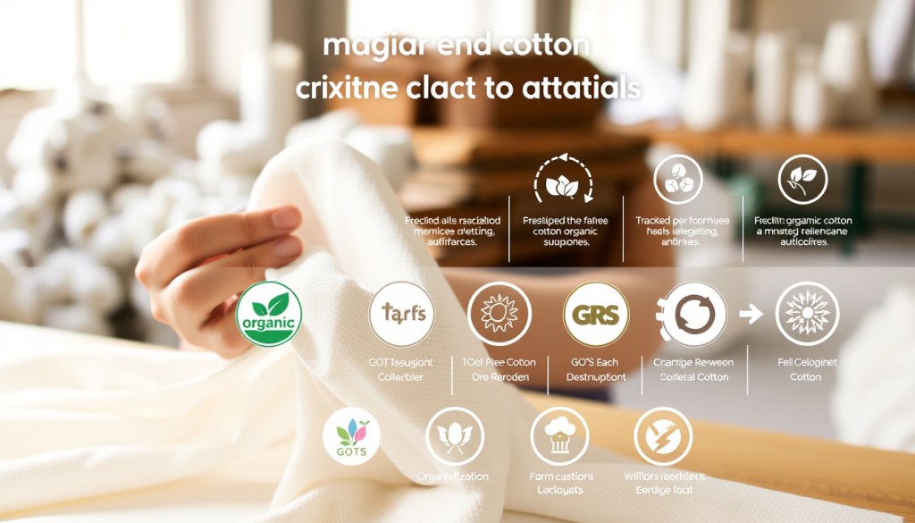 Organic Cotton Certification: Ensuring Transparent and Ethical Fashion Supply&nbsp;Chains