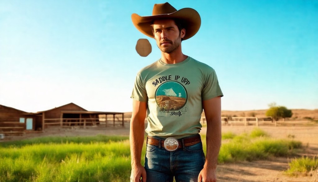 Organic Cotton Cowboy Renaissance Classic T-Shirt&nbsp;Sustainable