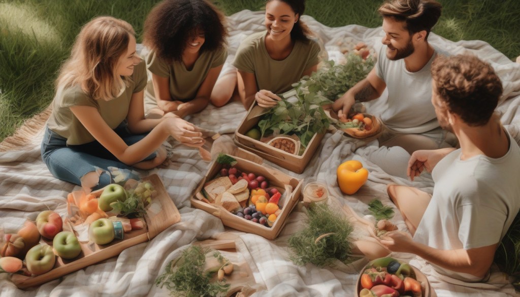 Elevate Your Outdoor Fun with Stylish Organic Cotton Picnic&nbsp;Tees