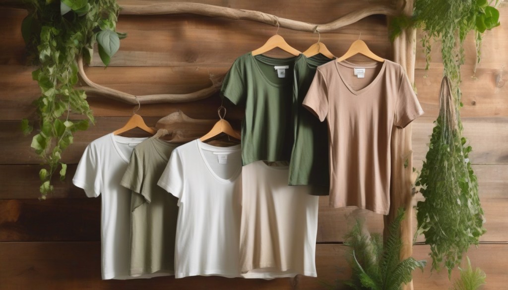 Discover the Comfort and Style of Organic Cotton U-Neck Tees: Your Eco-Friendly Fashion&nbsp;Choice