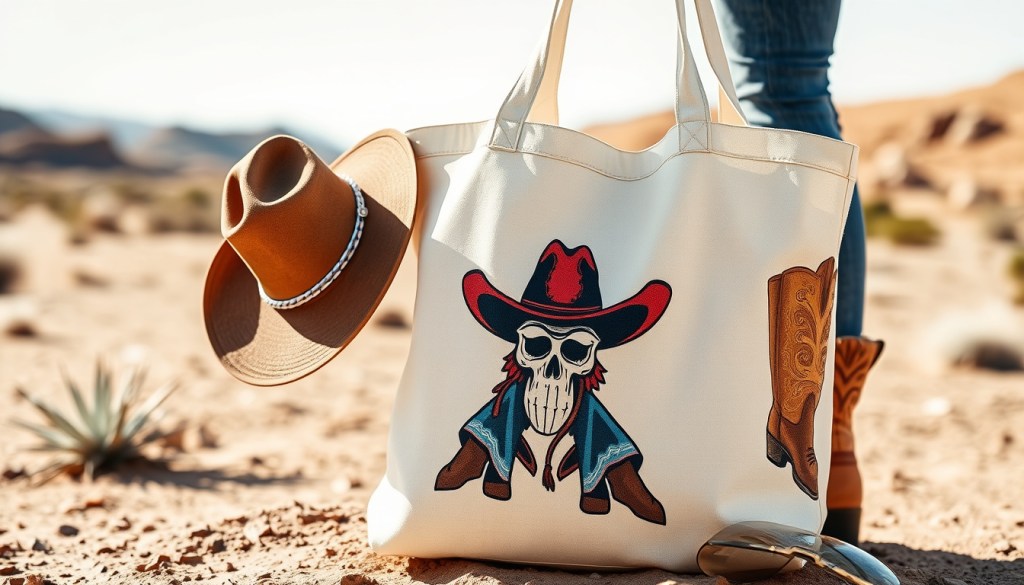 Organic Tote Bags: Sustainable Cowboy Style Meets Practical Western&nbsp;Fashion