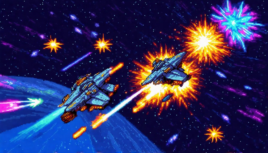 Play Retro Space Shooter&nbsp;2025