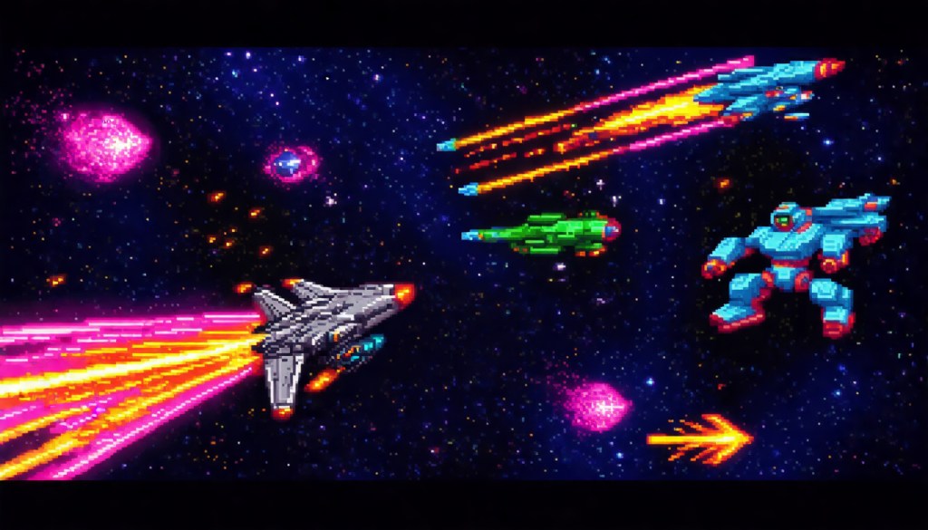 Play Retro Space Shooter&nbsp;Arcade