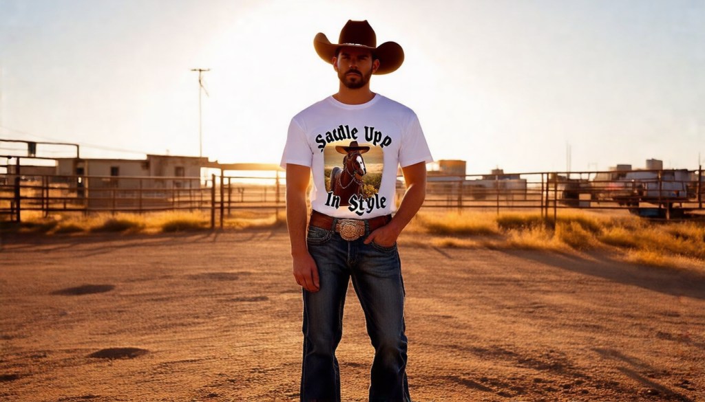 Prairie Punk Cowboy Renaissance Streetwear&nbsp;Tee