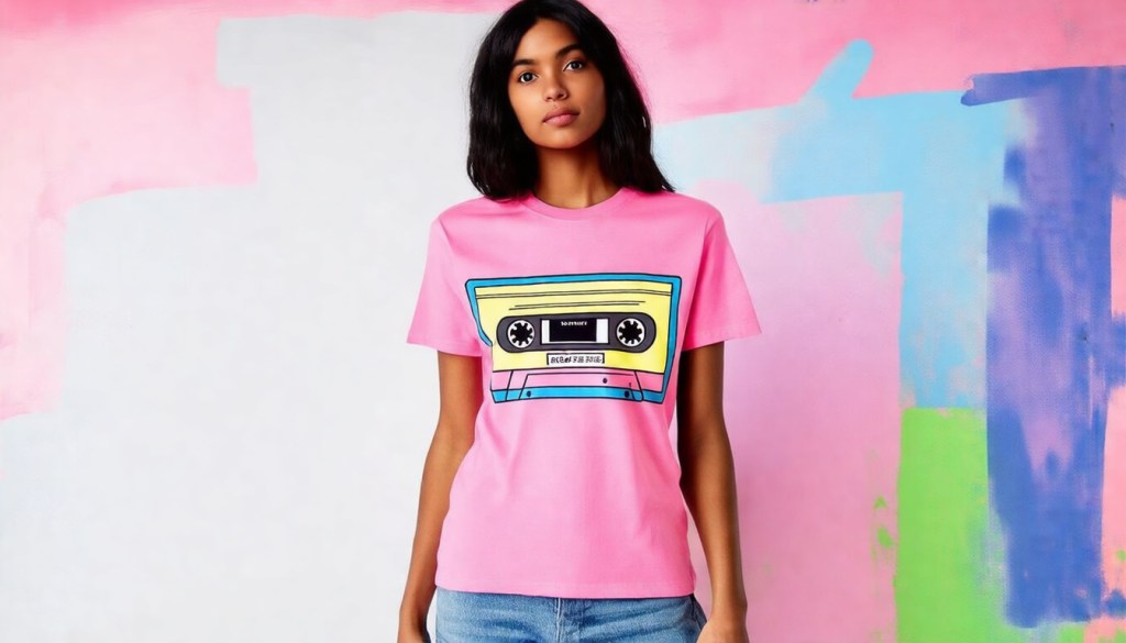 Retro Bold Print&nbsp;Tee