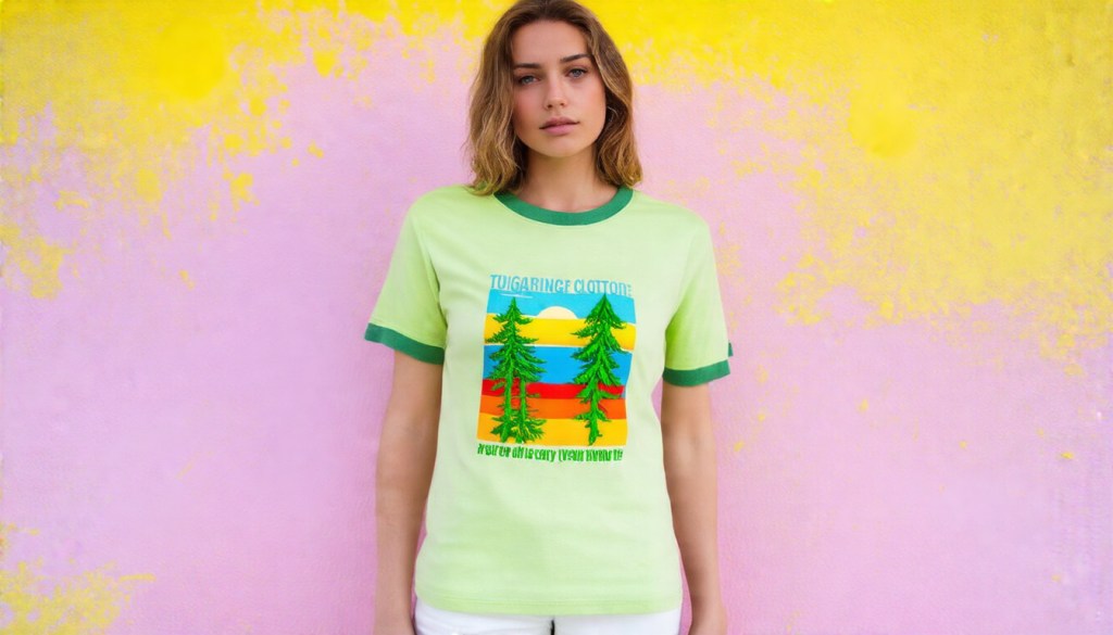 Retro Climate Positive Ringer&nbsp;Tee