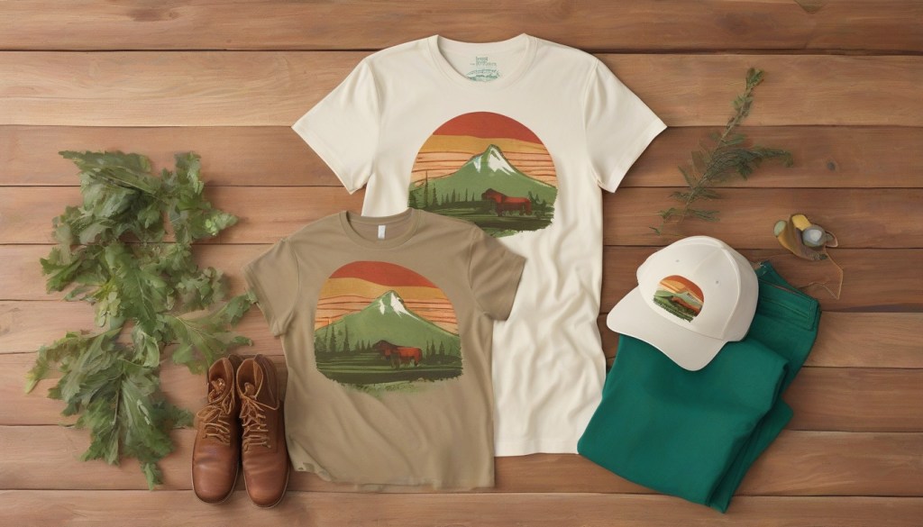 Embrace Style and Sustainability: The Retro Cowboy Renaissance Modern Graphic T-Shirt for Eco-Friendly Fashion&nbsp;Enthusiasts