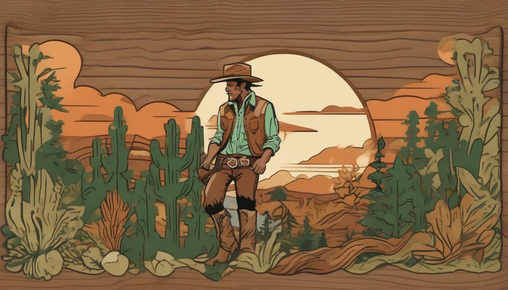 Embrace the Wild West with Our Eco-Friendly Retro Cowboy Renaissance Graphic&nbsp;T-Shirts