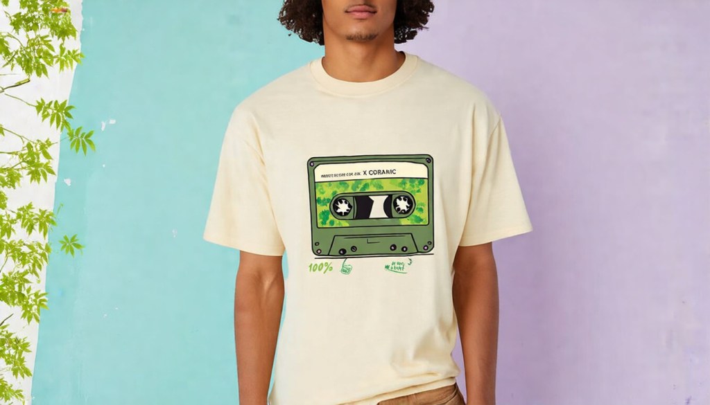 Retro Eco-Friendly Graphic Tee