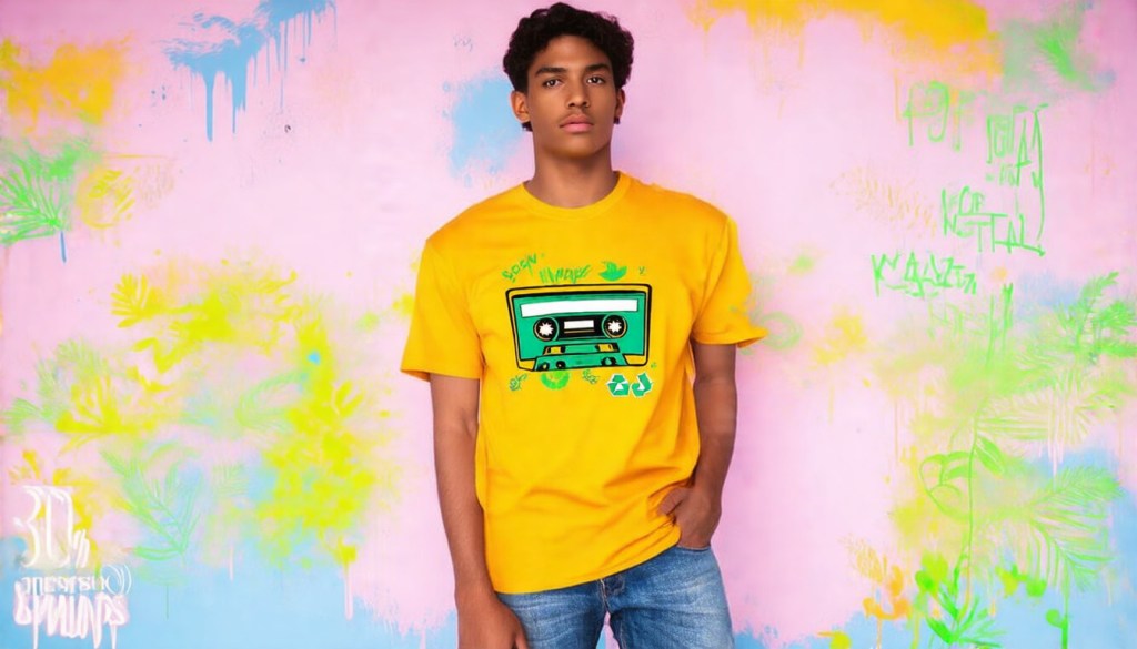 Retro Eco-Friendly Tee