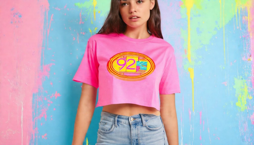 Retro GRS Certified Crop&nbsp;Tee