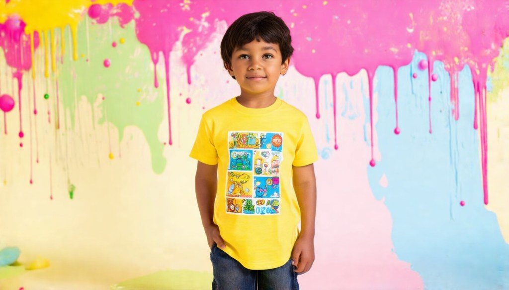 Retro OEKO-TEX Approved Kids&nbsp;Tee