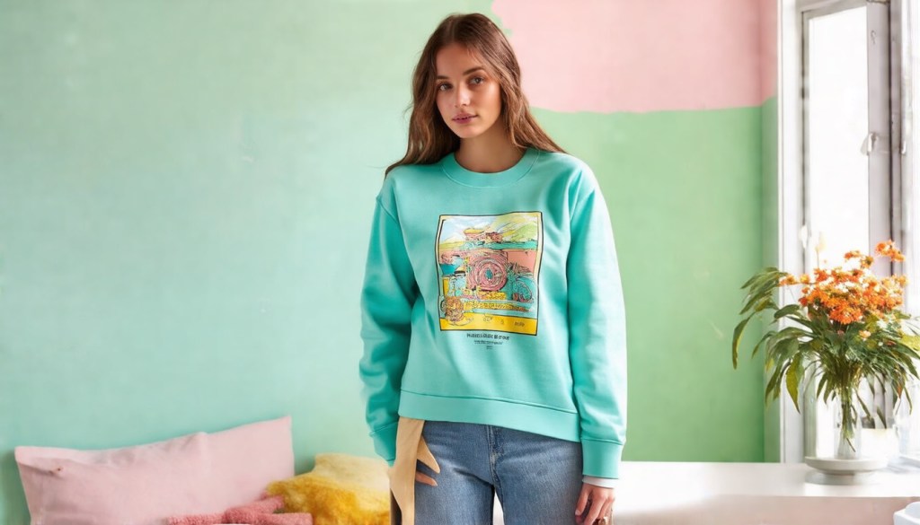 Retro Organic Cotton&nbsp;Crewneck