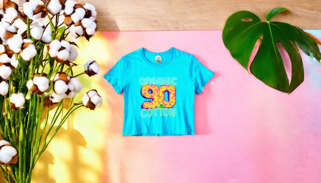 Retro Organic Cotton Crop Tee