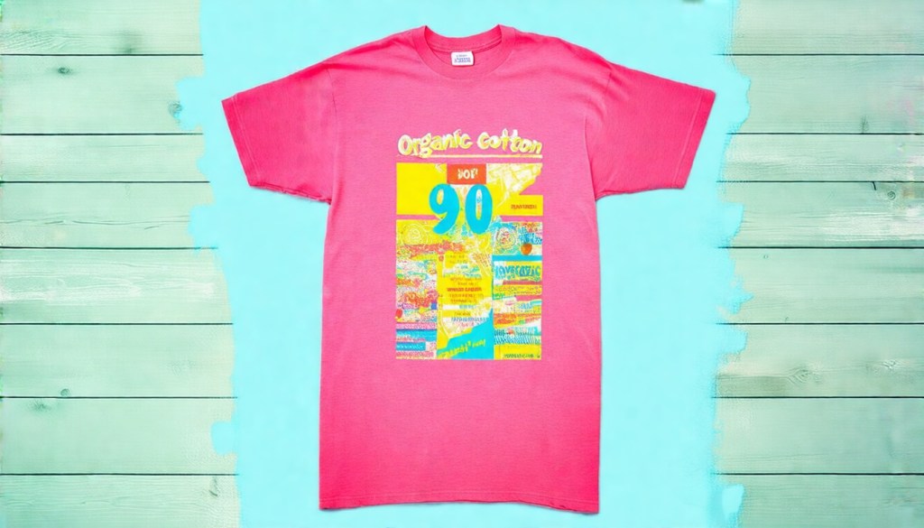 Retro Organic Cotton&nbsp;T-Shirt