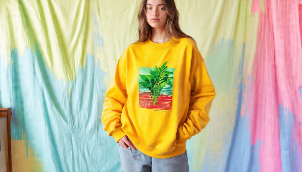 Retro Plant-Based Dye Crewneck