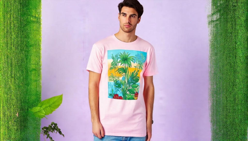 Retro Plant-Based Dye Mens&nbsp;Tee