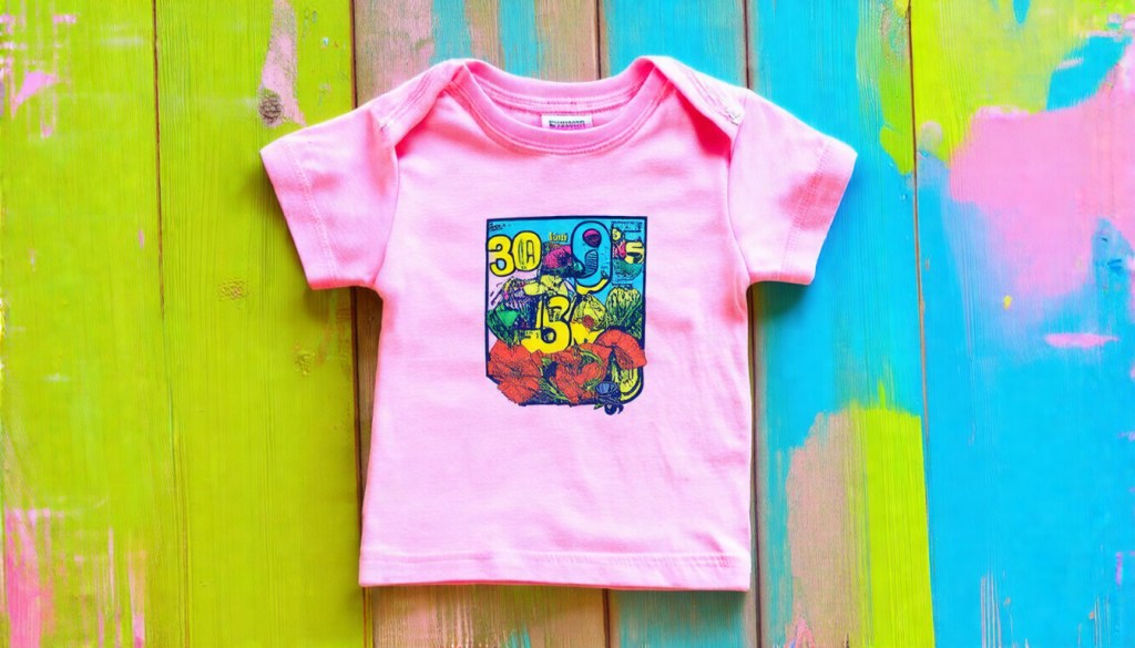 Retro Recycled Cotton Baby&nbsp;Tee