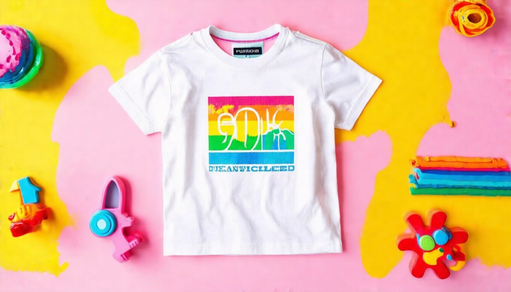 Retro Recycled Cotton Kids Tee