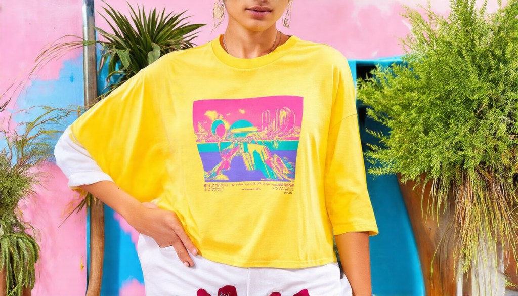 Retro Recycled Cotton Oversized&nbsp;Tee