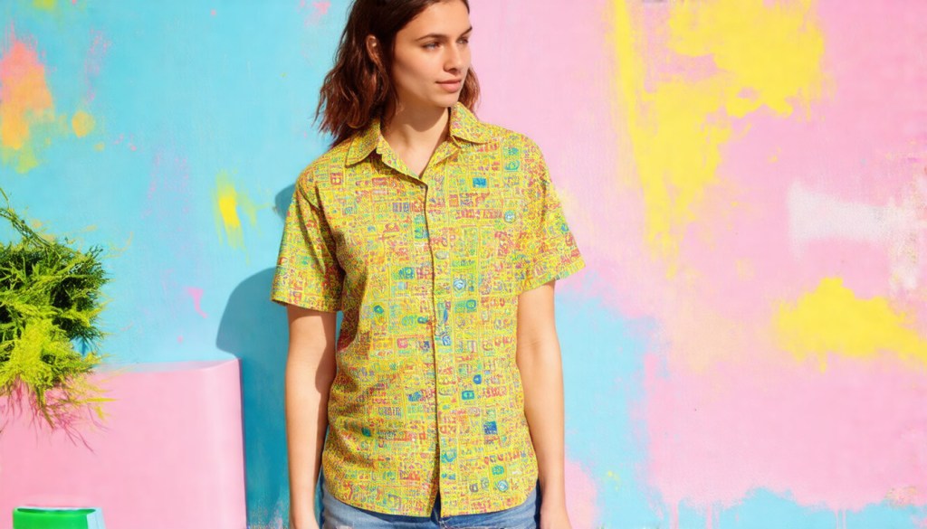Retro Recycled Cotton&nbsp;Shirt
