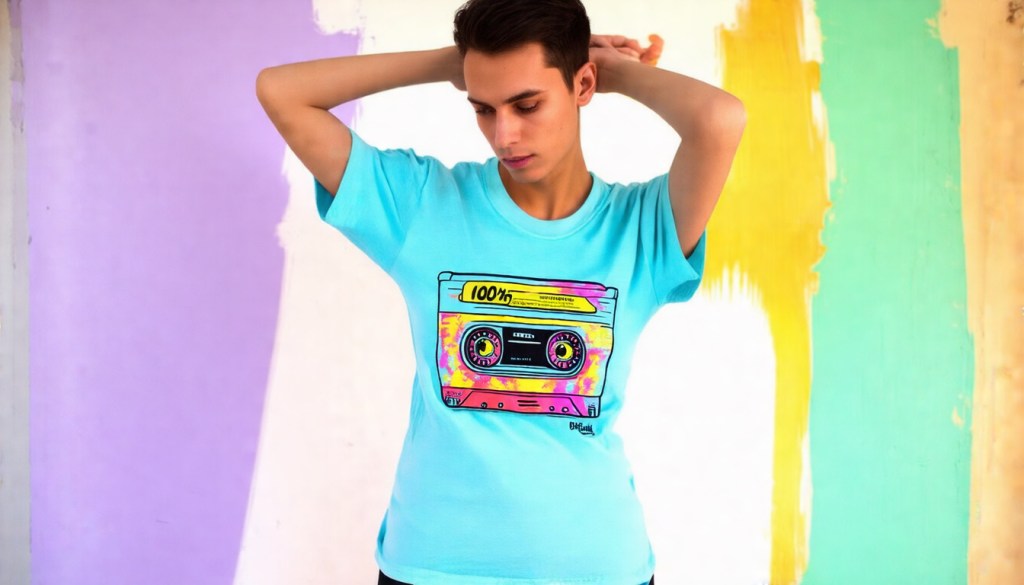 Retro Recycled Cotton&nbsp;Tee