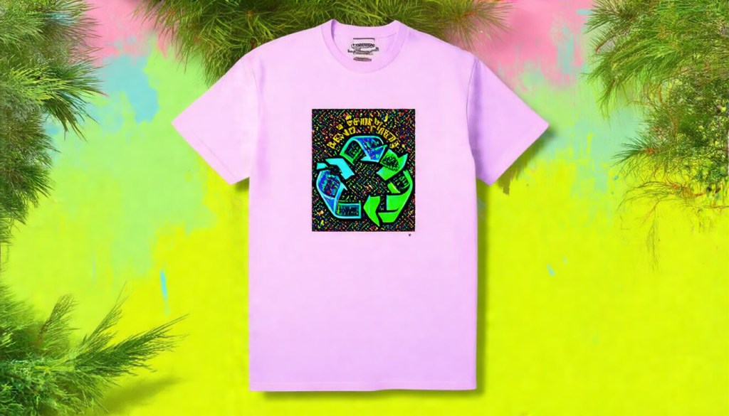 Retro Recycled Cotton Unisex Tee