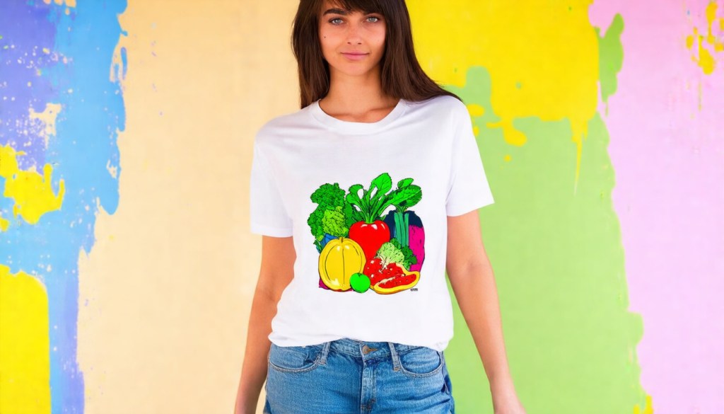Retro Vegan Top