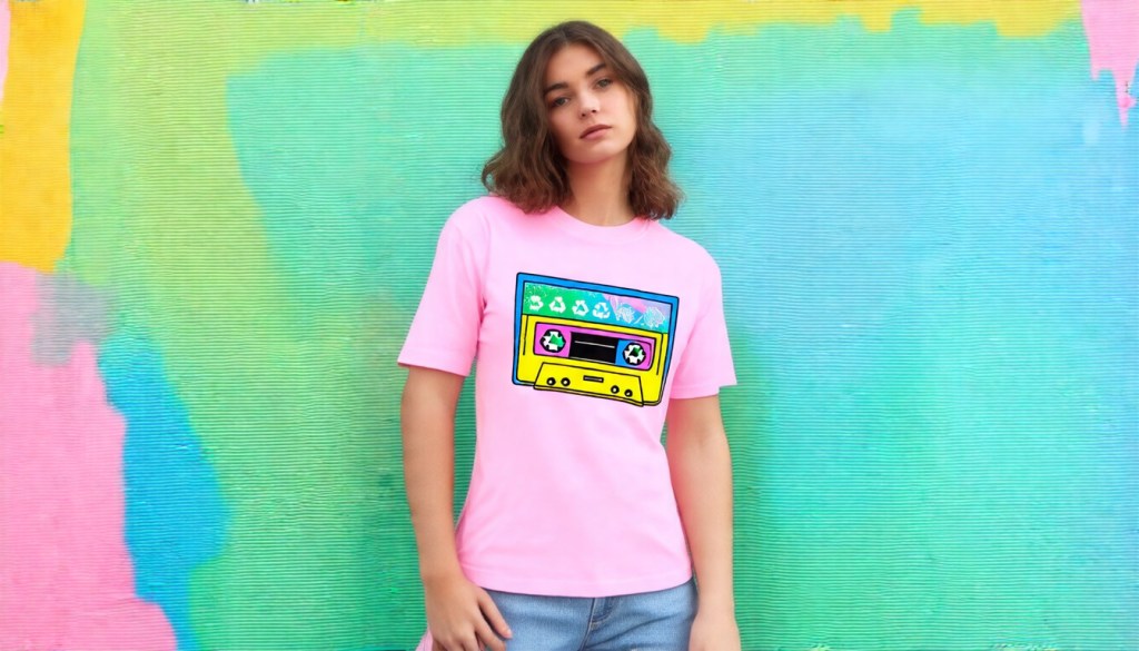 Retro Zero-Waste Graphic&nbsp;Tee