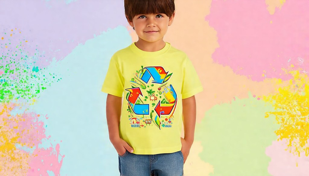 Retro Zero-Waste Kids&nbsp;Tee