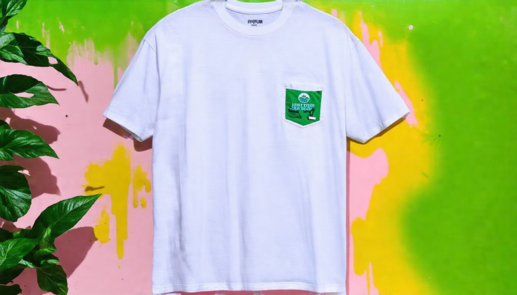 Retro Zero-Waste Pocket&nbsp;Tee